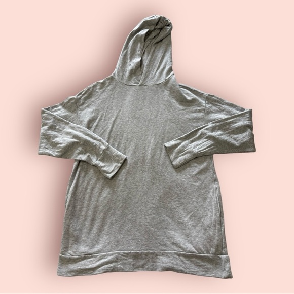 Arie offline pull over grey hoodie oversized with thumb holes size small - Picture 2 of 5